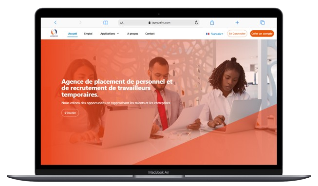 Plateforme d'emploi pour La Proue Inc.